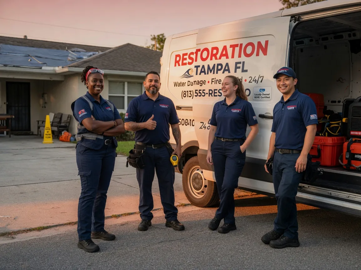 Water Damage Restoration company in Hampden, ND